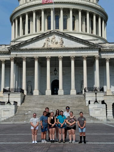 4-H Teen Council has capital experience